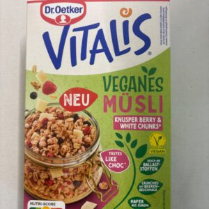 Dr. Oetker Müsli Knusper Berry & White Chunks