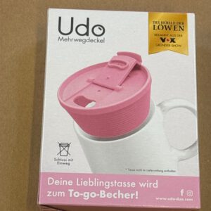 Udo Mehrwegdeckel Pink