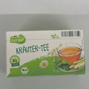 Gutbio Kräuter Tee