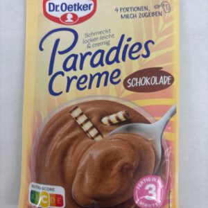Dr. Oetker Paradies Creme Schokolade