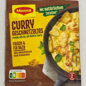 Maggi Curry Geschnetzeltes