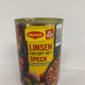 Maggi Linseneintopf mit Speck