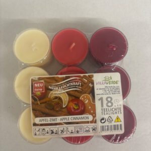 Villaverde Duftteelichter Apfel-Zimt