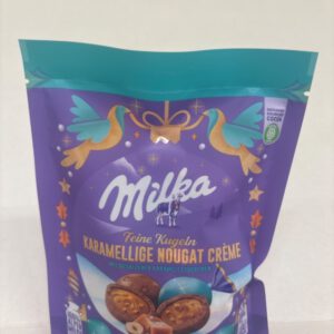 Milka feine Kugeln Karamellige Nougat Creme
