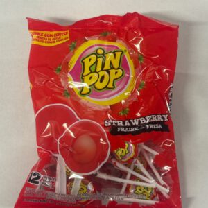 Pinpop Erdbeer Lollies mit Füllung