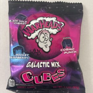 Warheads Galactic Mix Cubes