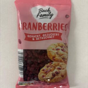 Back Family Cranberrys