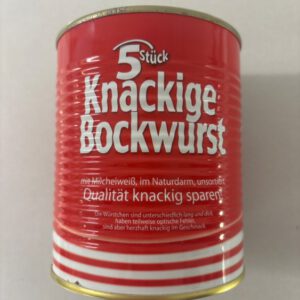 Knackige XL Bockwurst 5er