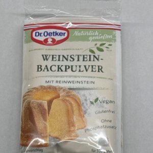 Dr. Oetker Weinstein Backpulver