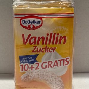 Dr. Oetker Vanillin Zucker 10 plus 2