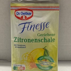 Dr. Oetker Finesse Geriebene Zitronenschalen