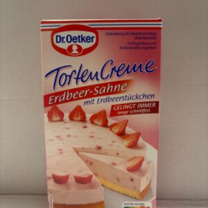 Dr. Oetker Tortencreme Erdbeer Sahne