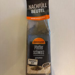 Ostmann Nachfüllbeutel Pfeffer schwarz gemahlen