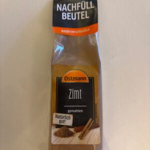 Ostmann Nachfüllbeutel Zimt gemahlen