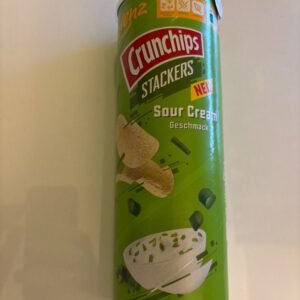 Lorenz Crunchips Stackers Sour Cream