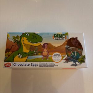Dino Friends Chocolate Eggs 3er
